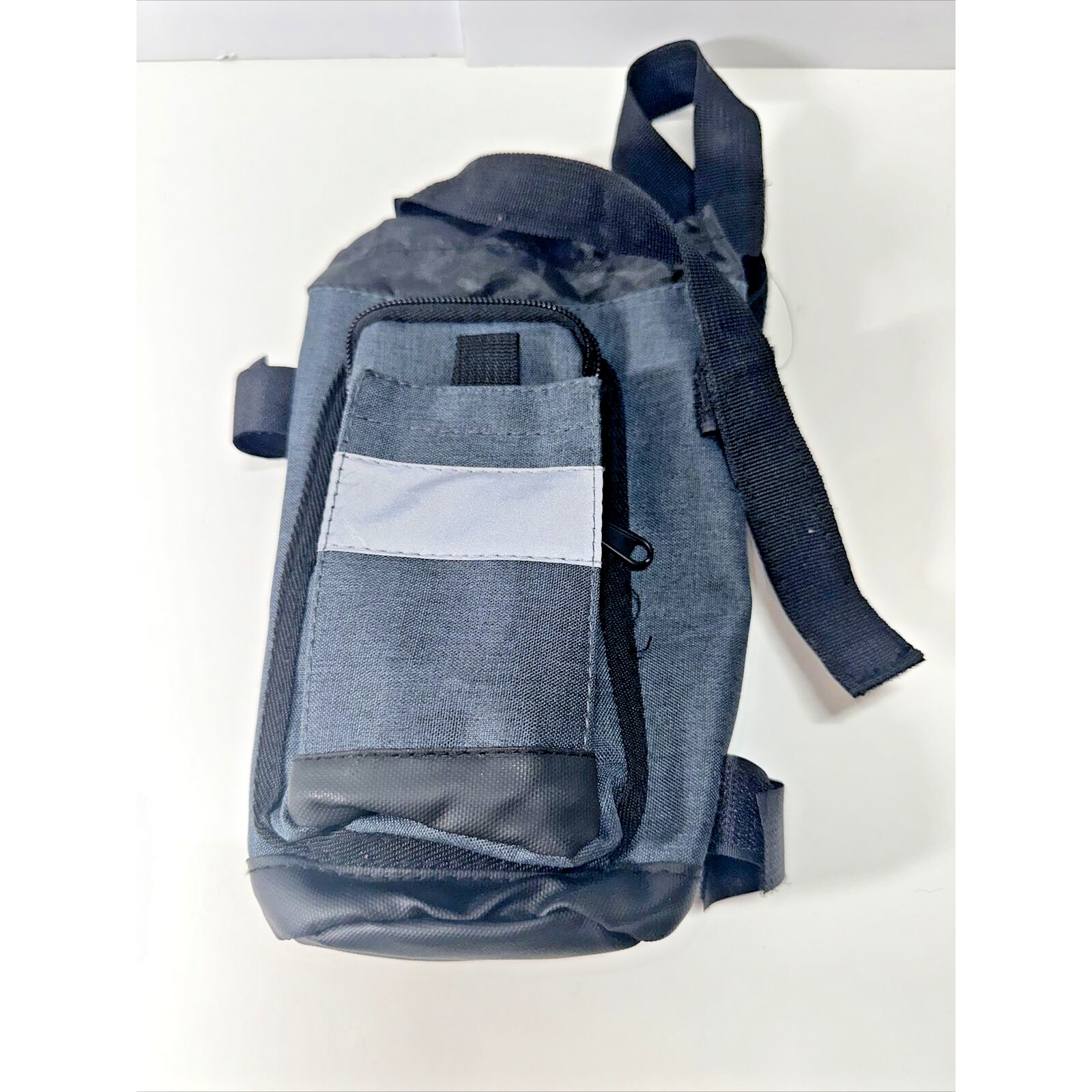 Crutch Bag Lightweight Crutch Accessories Storage Pouch WReflective Strap Euc